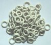 100 10mm White Rubber Rings